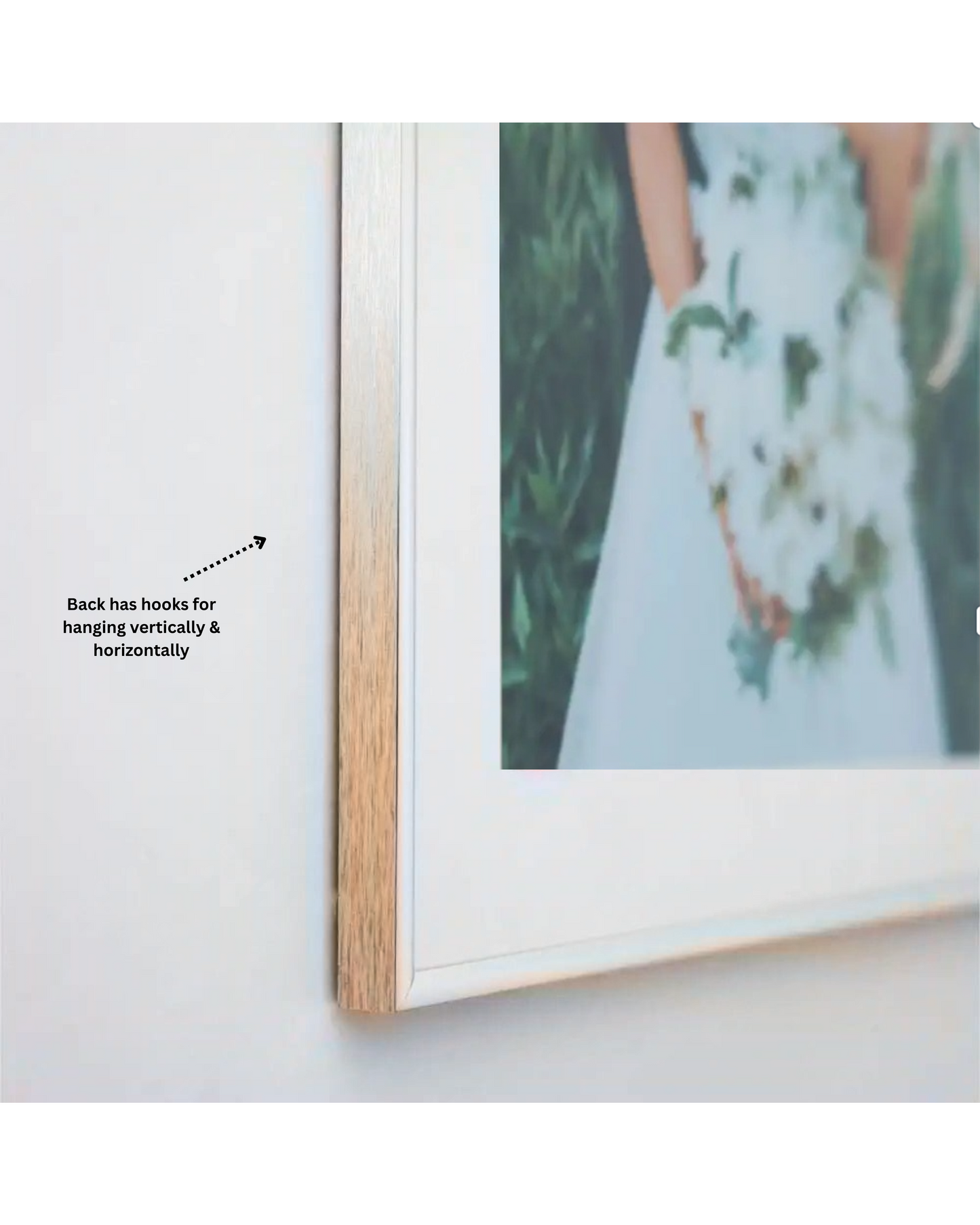Gold Wooden Picture Frame for A3 Size Artwork