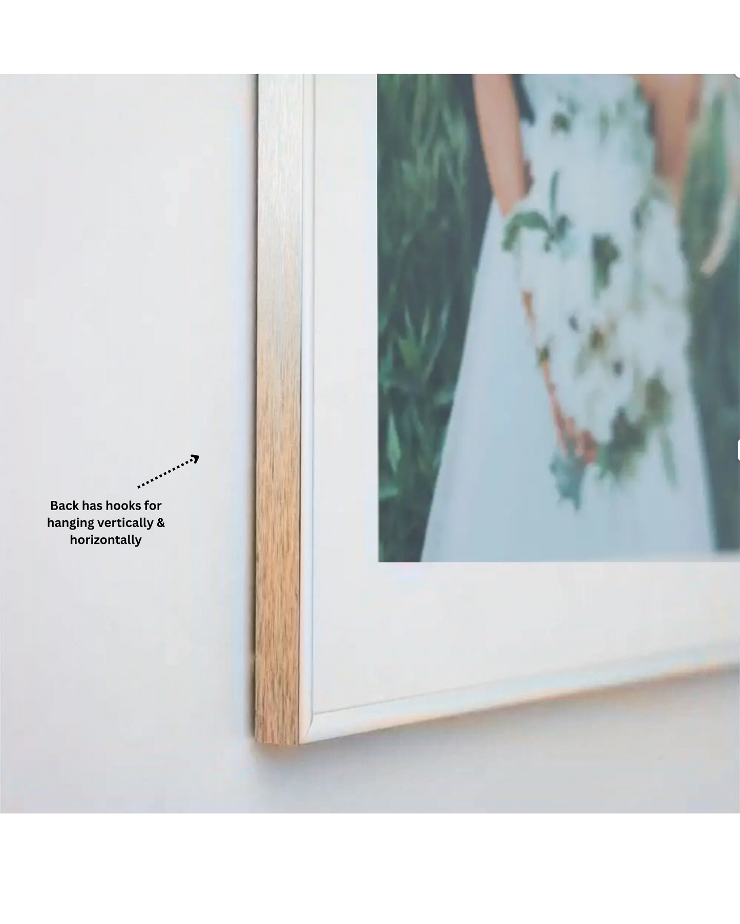 Gold Wooden Picture Frame for A4 Size Artwork